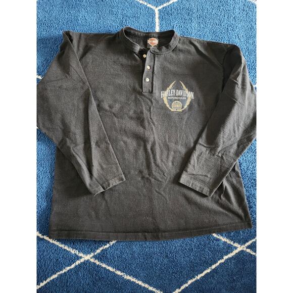 Vintage 1997 Harley-Davidson Men's Grand Canyon Graphic Long Sleeve XL - Picture 2 of 7